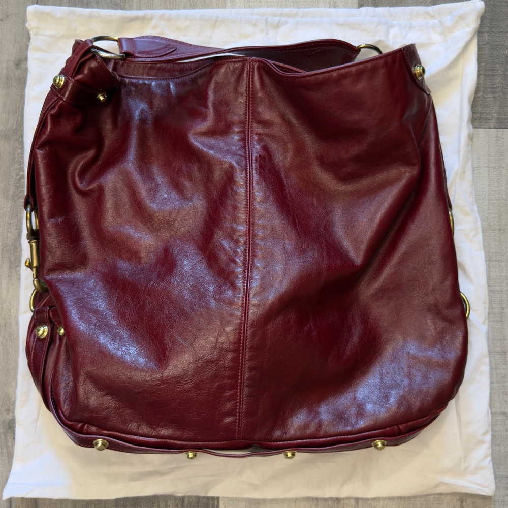 Rebecca Minkoff Red Wine Nikki Hobo Shoulder Bag